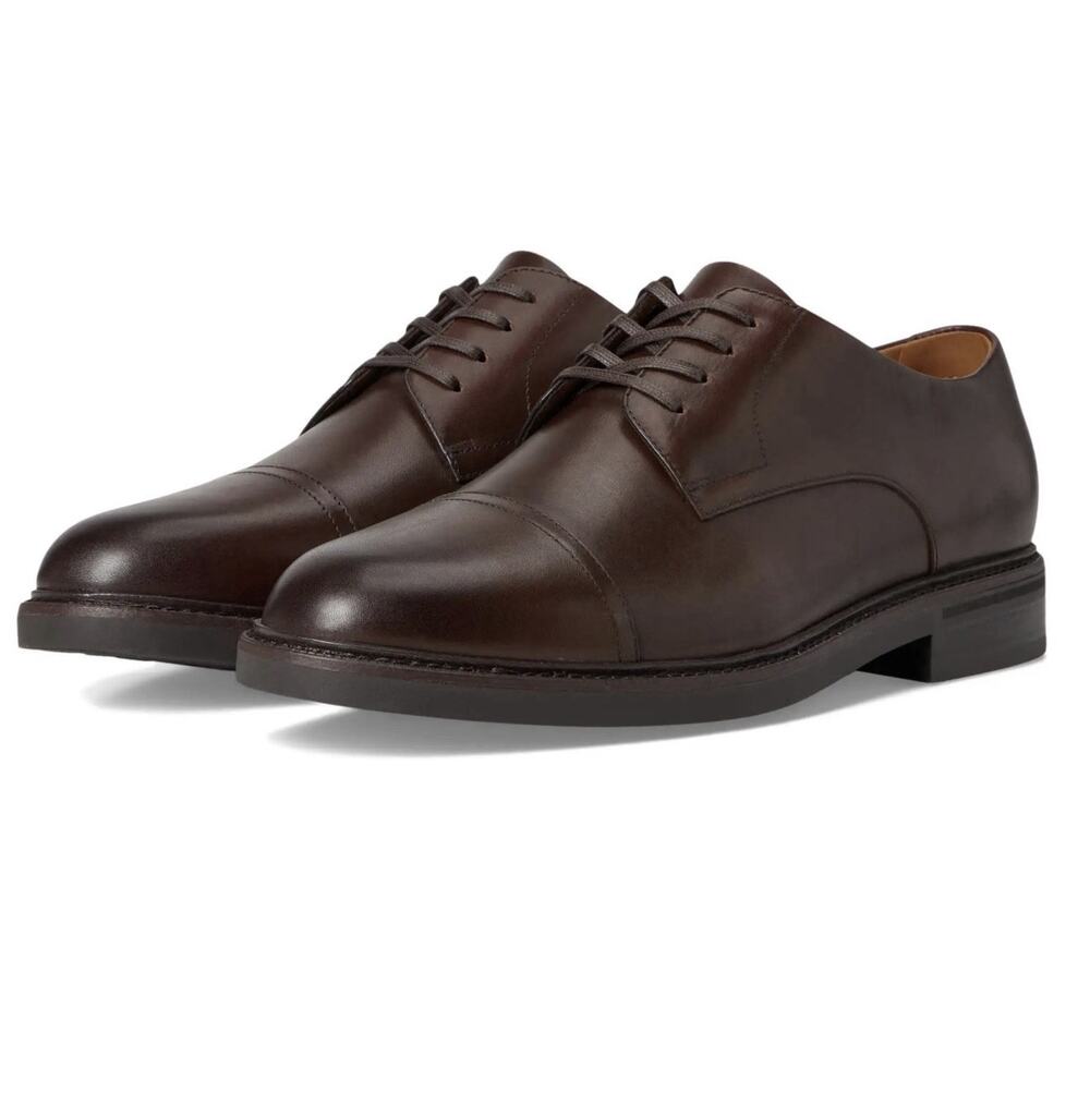 Polo Ralph Lauren Asher Cap Toe Oxford Mens 11 Brown Dress Shoes New Without Box